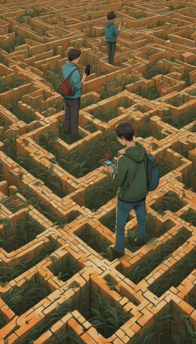 isometric,maze,forest workers,urbanization,town planning,urban development,urban design,field cultivation,construction industry,forced labour,spatialship,tileable patchwork,adventure game,wooden cubes,workers,labour market,jigsaw puzzle,little people,blocks of houses,virtual world,Illustration,Realistic Fantasy,Realistic Fantasy 12