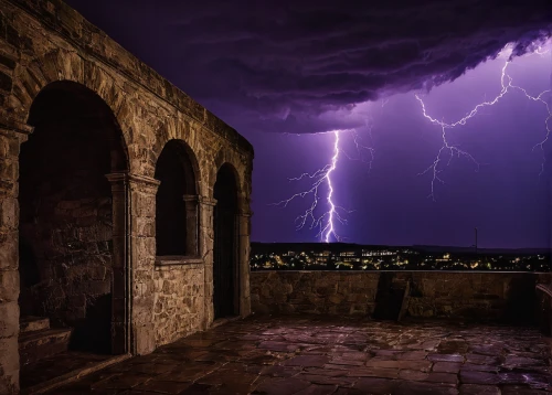 a thunderstorm cell,lightning storm,thunderstorm,san storm,lightning bolt,lightning strike,lightening,lightning,monastery israel,gordes,paphos,storm,strom,volterra,thunderstorm mood,wall,purple rain,thunder,lightning damage,thunderclouds,Conceptual Art,Daily,Daily 07