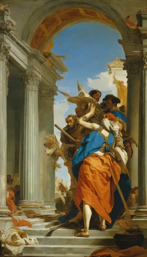 apollo and the muses,julius caesar,classical antiquity,school of athens,bougereau,apollo,cepora judith,thymelicus,woman playing violin,apollo hylates,neoclassical,the death of socrates,orange robes,vittoriano,artemisia,trumpet of jericho,the roman centurion,bolognese,perseus,odyssey,Art,Classical Oil Painting,Classical Oil Painting 40
