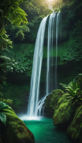 green waterfall,waterfalls,waterfall,water fall,a small waterfall,japan landscape,flowing water,wasserfall,mountain spring,brown waterfall,beautiful japan,water falls,cascading,full hd wallpaper,green wallpaper,green landscape,landscape background,green forest,natural scenery,water flowing,Photography,General,Fantasy