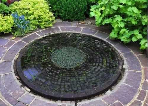 floor fountain,circular pattern,water feature,spiral pattern,semi circle arch,august fountain,circular ornament,patio,stone fountain,circular,a circle,old fountain,whirlpool pattern,fibonacci spiral,paving stones,round window,quatrefoil,crescent spring,decorative fountains,flagstone,Illustration,Paper based,Paper Based 28