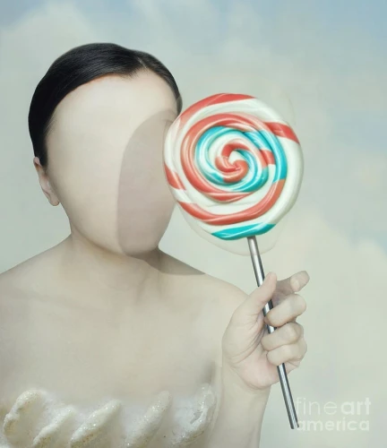 conceptual photography,woman with ice-cream,soap bubble,surrealism,surrealistic,iced-lolly,girl with cereal bowl,giant soap bubble,lollipop,art photography,soap bubbles,lollypop,lollipops,photo manipulation,photomanipulation,confection,make soap bubbles,sugar paste,inflates soap bubbles,bubble blower