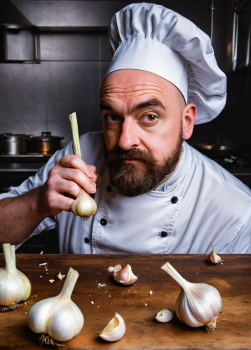 a clove of garlic,head of garlic,clove of garlic,chef,men chef,clove garlic,onion peels,garlic cloves,chef hat,chef's hat,cloves of garlic,pastry chef,hardneck garlic,dwarf cookin,garlic,pelmeni,sweet garlic,chinese garlic,edible mushrooms,cultivated garlic,Art,Classical Oil Painting,Classical Oil Painting 17