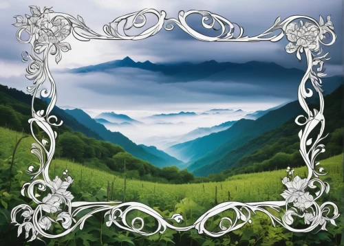 art nouveau frame,decorative frame,frame border illustration,mirror in the meadow,cloud shape frame,art nouveau frames,mirror frame,floral silhouette frame,botanical frame,landscape background,carpathians,clover frame,frame flora,alpine region,frame illustration,watercolor frame,digital photo frame,background view nature,flower frame,silver frame,Photography,Fashion Photography,Fashion Photography 14