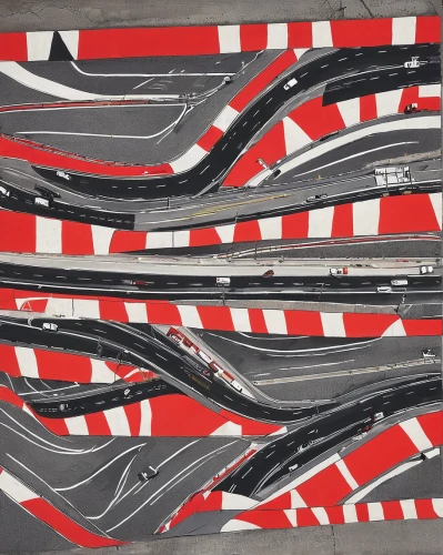 candy cane stripe,winding roads,highway roundabout,hairpins,checkered flags,n1 route,intersection,traffic zone,racing road,road surface,dual carriageway,expressway,roads,st george ribbon,raceway,traffic junction,checker flags,roundabout,transport and traffic,highway,Illustration,Vector,Vector 20