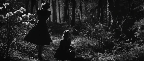 silent screen,wild strawberries,the night of kupala,dance of death,dark gothic mood,blackmetal,silent film,witch house,witches,gone with the wind,the forest,lillian gish - female,happy children playing in the forest,haunted forest,the woods,bram stoker,banishment,the forest fell,forest dark,murder of crows,Photography,Black and white photography,Black and White Photography 08