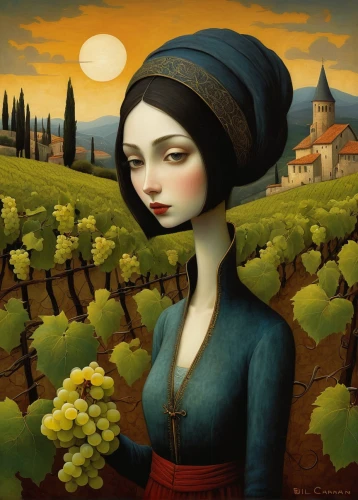 winemaker,viticulture,wine harvest,vineyards,grape harvest,vineyard,winegrowing,grant wood,wine country,wine region,winery,castle vineyard,grape plantation,grapes goiter-campion,girl with bread-and-butter,wild wine,grapevines,young wine,grape-hyacinth,vineyard peach,Illustration,Abstract Fantasy,Abstract Fantasy 09