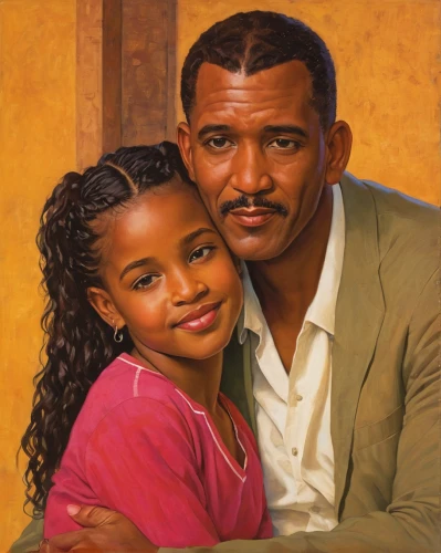 black couple,father and daughter,father with child,african american male,happy fathers day,happy father's day,father daughter,church painting,mother and father,oil painting on canvas,hushpuppy,african american kids,holy family,father's day card,mahogany family,african american woman,young couple,fathers day,oil on canvas,portrait background,Conceptual Art,Fantasy,Fantasy 07
