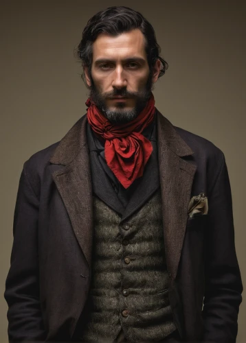 cravat,lincoln blackwood,drover,abraham lincoln,lincoln,frock coat,gentlemanly,jack rose,deadwood,wooden bowtie,thomas heather wick,lincoln cosmopolitan,men clothes,holmes,the victorian era,robert harbeck,chivas regal,banker,negroni,gaucho,Art,Classical Oil Painting,Classical Oil Painting 31