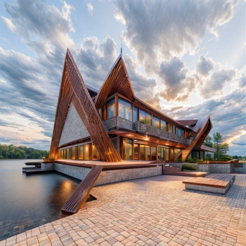 house by the water,house with lake,boathouse,cube stilt houses,boat house,modern architecture,cube house,wooden construction,cubic house,florida home,timber house,wooden house,houseboat,boat dock,corten steel,dunes house,futuristic architecture,house of the sea,danish house,lake view