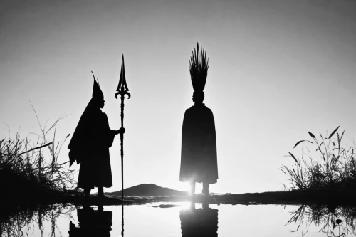 obelisk,cattails,halloween silhouettes,obelisk tomb,pilgrimage,k13 submarine memorial park,bulrush,black water,minarets,american gothic,rockets,black landscape,spire,monuments,sacrifice,totem,wizards,shamanism,silhouetted,district 9,Illustration,Black and White,Black and White 33