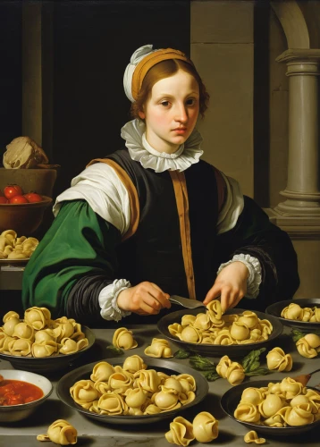 girl with bread-and-butter,woman holding pie,girl in the kitchen,poffertjes,girl with cereal bowl,woman eating apple,florentine biscuit,mince pies,ricciarelli,baking cookies,cookies,thirteen desserts,woman with ice-cream,bake cookies,taralli,pastry chef,scones,mince pie,gourmet cookies,palmiers,Art,Classical Oil Painting,Classical Oil Painting 29