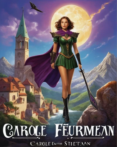 heroic fantasy,arcanum,caerula,collectible card game,cybele,marjoram,fantasy woman,verbena,celtic queen,herfstanemoon,quarterstaff,cardamon,castle of the corvin,catarina,mystery book cover,tabletop game,book cover,cavalier,carol colman,aubrietien,Photography,Fashion Photography,Fashion Photography 16