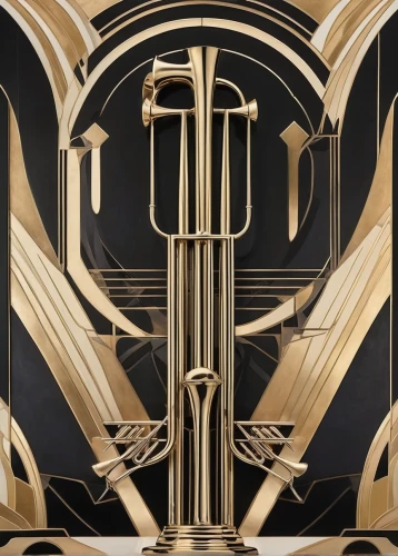 art deco ornament,art deco,art deco background,art deco woman,art deco frame,metallic door,gold foil art deco frame,gold art deco border,art nouveau design,art deco border,lyre,brass instrument,biomechanical,octobass,brass,abstract gold embossed,trombone,tuba,harp,trumpet gold,Illustration,Vector,Vector 18