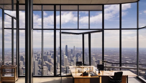 willis tower,sears tower,chicago skyline,penthouse apartment,chicago,sky apartment,the observation deck,glass panes,glass wall,observation deck,skycraper,big window,glass window,glass roof,window covering,structural glass,skyscapers,high rise,window washer,lattice windows,Art,Artistic Painting,Artistic Painting 28