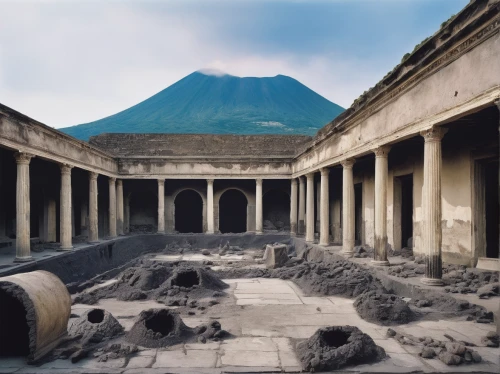 pompeii,herculaneum,pompei,antigua guatemala,vesuvius,mount vesuvius,roman bath,the ancient world,the ruins of the palace,ancient roman architecture,del tatio,el tatio,roman ruins,ancient greek temple,ancient buildings,palace of knossos,roman excavation,trajan's forum,ancient rome,roman ancient,Conceptual Art,Daily,Daily 18