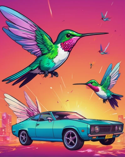 roadrunner,t bird,hummingbirds,humming birds,cuba-hummingbird,green bird,flying birds,key birds,humming bird,fast bird,camaro,birds flying,muscle car cartoon,feathered race,hummingbird,bird illustration,colorful birds,chevrolet opala,bird fly,rufus hummingbird,Illustration,Vector,Vector 19