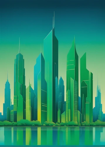 city skyline,wallpaper dubai,background vector,cityscape,art deco background,dubai,city cities,tall buildings,metropolises,teal digital background,city scape,skyline,mobile video game vector background,united arab emirates,world digital painting,khobar,doha,urbanization,cities,city buildings,Art,Classical Oil Painting,Classical Oil Painting 38