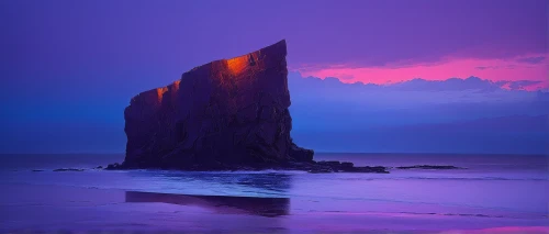 bass rock,purple landscape,sea stack,chalk stack,split rock,new zealand,cliffs ocean,tasmania,rock needle,australia,violet colour,sailing blue purple,twelve apostles,pink beach,north island,eastern iceland,salt rock,cliffs of etretat,the twelve apostles,aurora australis,Conceptual Art,Sci-Fi,Sci-Fi 22