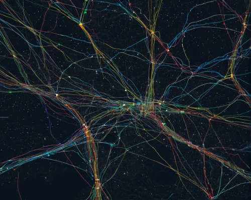 neural pathways,neurons,neural network,axons,spider network,ship traffic jams,constellation map,complexity,connectedness,visualization,networked,synapse,connections,missing particle,nerve cell,networks,apophysis,bottleneck,fragmentation,node,Photography,Documentary Photography,Documentary Photography 16