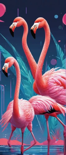 flamingo couple,flamingos,pink flamingos,two flamingo,pink flamingo,cuba flamingos,flamingo,flamingoes,flamingo pattern,greater flamingo,lawn flamingo,tropical birds,flamingo with shadow,bird couple,colorful birds,swans,pink background,anthropomorphized animals,key birds,whimsical animals,Conceptual Art,Sci-Fi,Sci-Fi 06