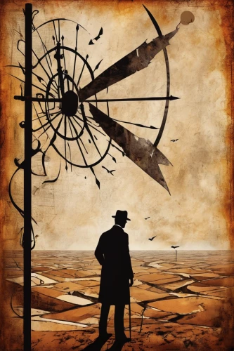 wind finder,bearing compass,orrery,clockmaker,magnetic compass,steampunk gears,ships wheel,watchmaker,steampunk,navigation,compass,barometer,anemometer,seafarer,mobile sundial,theodolite,dowsing,treasure map,surveyor,east indiaman,Illustration,Black and White,Black and White 07