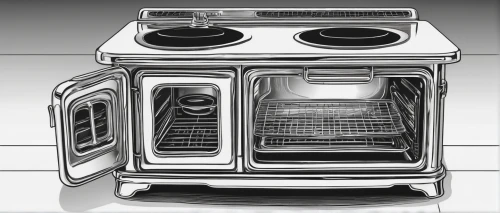 major appliance,kitchen appliance,small appliance,kitchen stove,tin stove,toaster oven,appliances,stove,gas stove,home appliance,home appliances,oven,appliance,kitchen appliance accessory,microwave oven,sandwich toaster,household appliance,household appliances,deep fryer,stove top,Illustration,Black and White,Black and White 14