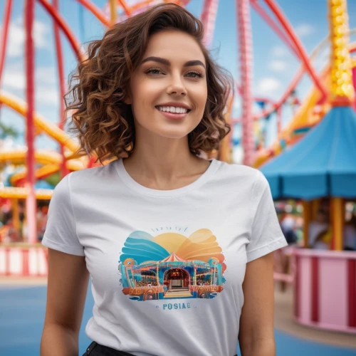 girl in t-shirt,tshirt,retro diner,attraction theme,luna park,isolated t-shirt,t-shirt printing,t-shirt,popeye village,teacups,t shirt,fairground,print on t-shirt,rides amp attractions,theme park,funfair,t-shirts,tees,thomas and friends,ice cream stand,Photography,General,Natural