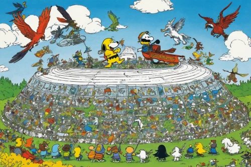 greek in a circle,homer simpsons,cirque,rio 2016,waldbühne,eu parliament,olympiaturm,bird kingdom,cirque du soleil,symphony orchestra,bird bird kingdom,the hive,olympic games,tour de france,orchestra,olympic summer games,moc chau hill,500,comiccon,119,Illustration,Children,Children 05