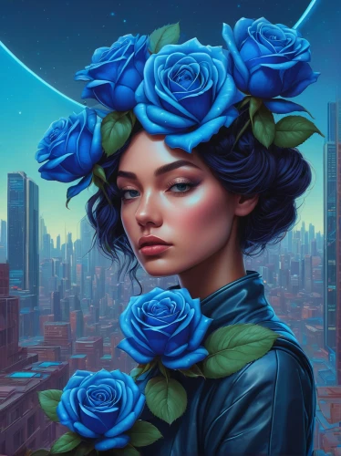 blue rose,blue rose near rail,blue moon rose,blue petals,blue hydrangea,blue flower,sky rose,blue flowers,fantasy portrait,rosa ' amber cover,way of the roses,blue enchantress,landscape rose,world digital painting,jasmine blue,rosa,free land-rose,blooming roses,flora,blue painting,Conceptual Art,Daily,Daily 25