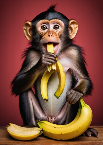 monkey banana,banana,primate,monkeys band,nanas,woman eating apple,banana peel,bananas,monkey,anthropomorphized animals,banana cue,banana family,primates,chimpanzee,barbary monkey,monkey family,crab-eating macaque,macaque,squirrel monkey,the monkey,Conceptual Art,Daily,Daily 07