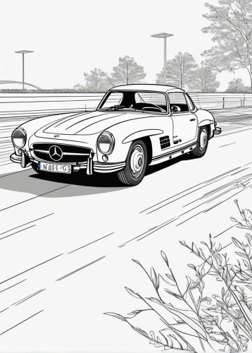 mercedes-benz 300sl,mercedes-benz 300 sl,300 sl,300sl,muscle car cartoon,bmw 507,mercedes 190 sl,mercedes benz 190 sl,car drawing,mercedes-benz 190 sl,mercedes-benz 190sl,jensen interceptor,illustration of a car,db5,190sl,iso grifo,mercedes benz sls,etype,mercedes sl,mercedes-benz sls amg,Illustration,Black and White,Black and White 04