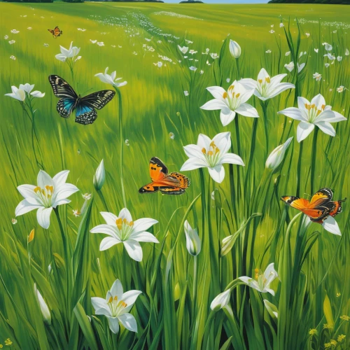 flower painting,flower meadow,daisy flowers,spring meadow,daisies,springtime background,spring background,daffodil field,flowering meadow,buttercups,daffodils,stitchwort,meadow daisy,blue daisies,australian daisies,daisy family,butterfly background,barberton daisies,summer meadow,snowdrop anemones,Conceptual Art,Daily,Daily 16