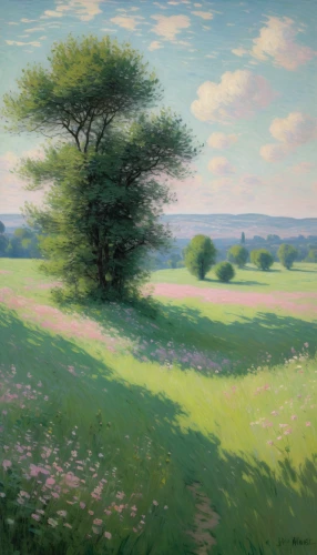 meadow in pastel,meadow landscape,green meadow,blooming field,spring meadow,meadows,summer meadow,green meadows,green landscape,springtime background,green fields,lavender field,grassland,grasslands,flowering meadow,rural landscape,meadow,clover meadow,spring background,spring morning,Art,Artistic Painting,Artistic Painting 04