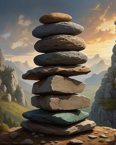 background with stones,stack of stones,stacked rocks,stacking stones,balanced boulder,stacked stones,stacked rock,balanced pebbles,rock cairn,rock stacking,zen stones,cairn,mountain stone edge,druid stone,stone background,stone balancing,zen rocks,standing stones,sandstones,rock balancing,Art,Classical Oil Painting,Classical Oil Painting 11