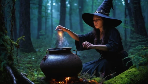 the witch,witches,witch,witch's hat,cauldron,celebration of witches,witch broom,conjure up,witch hat,candy cauldron,witch house,magical pot,candlemaker,witch ban,halloween witch,witches legs in pot,sorceress,witches hat,the night of kupala,divination,Conceptual Art,Daily,Daily 07