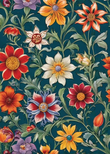 flowers pattern,flower fabric,floral background,flowers fabric,floral digital background,blanket of flowers,flowers png,floral pattern,vintage wallpaper,floral border,floral border paper,floral pattern paper,japanese floral background,flower pattern,flower background,tulip background,wood daisy background,retro flowers,seamless pattern,vintage flowers,Illustration,Realistic Fantasy,Realistic Fantasy 42