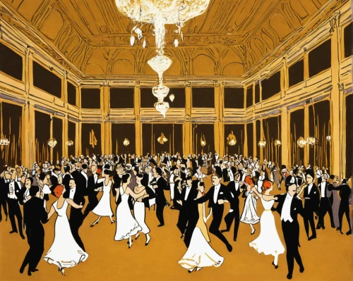 ballroom,ballroom dance,kristbaum ball,waltz,concert dance,dance club,golden weddings,dancesport,dancers,ballroom dance silhouette,latin dance,cotillion,philharmonic orchestra,the carnival of venice,the ball,valse music,vintage illustration,twenties of the twentieth century,symphony orchestra,vaudeville,Illustration,Black and White,Black and White 26