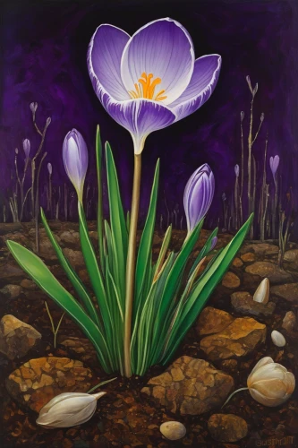 crocus flowers,spring crocus,purple crocus,saffron crocus,tommie crocus,crocus,crocus vernus,crocuses,cretan crocus,crocuss,purple irises,pasque-flower,flower painting,violet tulip,tulipan violet,snow crocus,pasqueflower,crown chakra flower,irises,violet flowers,Art,Artistic Painting,Artistic Painting 32