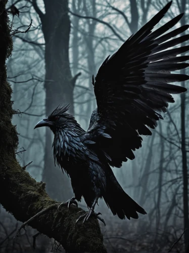 black raven,corvidae,black crow,king of the ravens,raven bird,ravens,corvus,raven sculpture,corvus corax,common raven,raven,black bird,crows bird,3d crow,dark angel,raven's feather,carrion crow,calling raven,crow,corvid,Illustration,Realistic Fantasy,Realistic Fantasy 46