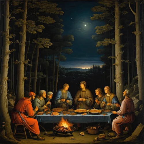 holy supper,last supper,christ feast,nativity of jesus,long table,nativity of christ,round table,candlemas,fourth advent,dinner party,family dinner,the first sunday of advent,the second sunday of advent,poker table,third advent,dining,the third sunday of advent,school of athens,placemat,second advent,Art,Classical Oil Painting,Classical Oil Painting 34