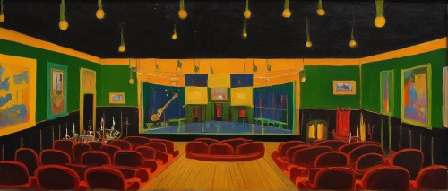 cinema,theater curtain,theatre curtains,smoot theatre,cinema strip,theater curtains,empty theater,theater,cinema seat,theatre,movie theater,movie theatre,pitman theatre,old cinema,movie palace,ballroom,theater stage,stage curtain,panoramical,audience,Art,Artistic Painting,Artistic Painting 26