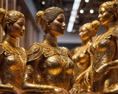 bronze figures,golden buddha,gold lacquer,gold ornaments,yellow-gold,gold paint strokes,bronze sculpture,mannequins,gold plated,the three graces,the sculptures,gold paint stroke,gold filigree,wooden figures,gold foil art,golden scale,gold leaf,wood carving,golden weddings,universal exhibition of paris,Photography,General,Commercial