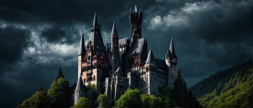 castle of the corvin,gothic architecture,fairy tale castle,fairytale castle,haunted castle,ghost castle,fantasy picture,knight's castle,haunted cathedral,castle,water castle,transylvania,witch house,turrets,dracula castle,hogwarts,medieval castle,castleguard,castel,witch's house,Illustration,Realistic Fantasy,Realistic Fantasy 46