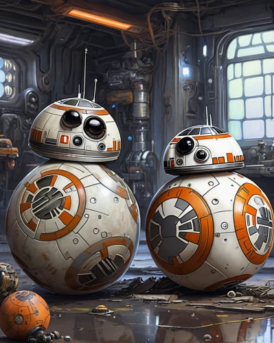 bb8-droid,bb-8,bb8,cg artwork,droids,rots,droid,r2d2,star wars,starwars,cookie jar,snowglobes,sweet rolls,r2-d2,freshly baked buns,clone jesionolistny,wreck self,daisy family,round bales,imperial,Illustration,Paper based,Paper Based 09