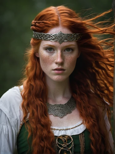 celtic queen,redheads,celtic woman,merida,celt,female warrior,the enchantress,red-haired,redheaded,warrior woman,elven,redhead,fantasy woman,irish,orla,red head,redhair,scottish,laurel wreath,head woman,Photography,Documentary Photography,Documentary Photography 34