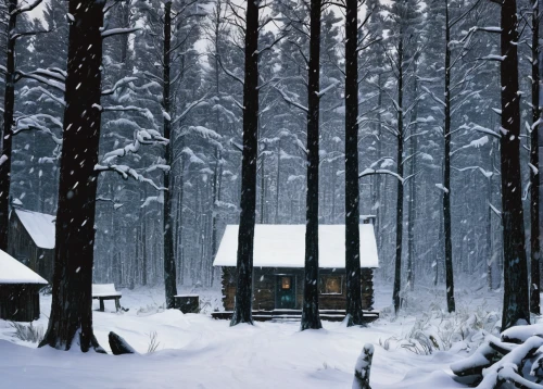 winter house,house in the forest,winter forest,snow shelter,northern black forest,wooden hut,log cabin,small cabin,black forest,snowhotel,the cabin in the mountains,germany forest,snow house,finnish lapland,winter village,snow scene,mountain hut,russian winter,winter landscape,bavarian forest,Illustration,Realistic Fantasy,Realistic Fantasy 29