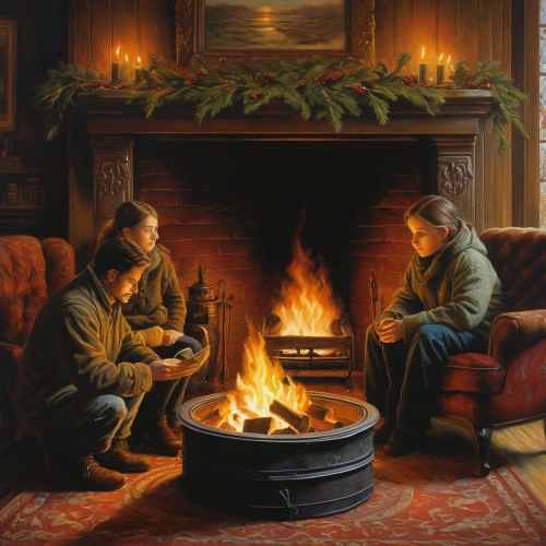 fireside,christmas fireplace,log fire,warmth,warming,fireplaces,christmas scene,warm and cozy,fire place,first advent,third advent,yule log,fireplace,fourth advent,second advent,november fire,the first sunday of advent,christmas circle,the occasion of christmas,mantel,Illustration,Realistic Fantasy,Realistic Fantasy 03