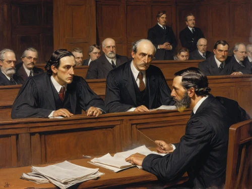 jury,barrister,lawyers,jurist,lawyer,gavel,common law,mitzvah,attorney,trial,contemporary witnesses,judiciary,judge,court,kippah,court of law,order of precedence,rabbi,men sitting,court of justice,Art,Classical Oil Painting,Classical Oil Painting 12