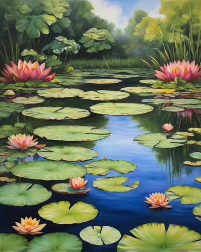 water lilies,lotus pond,lily pond,lotuses,lotus on pond,white water lilies,lilly pond,lotus flowers,lily pads,pond flower,pink water lilies,waterlily,water lotus,water lily,nelumbo,lotus blossom,water lilly,flower painting,lily pad,large water lily,Illustration,Paper based,Paper Based 08
